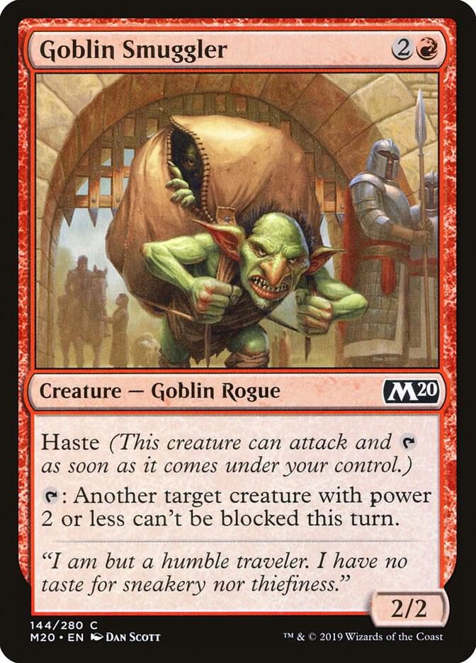 Goblin Smuggler [Core Set 2020] 144