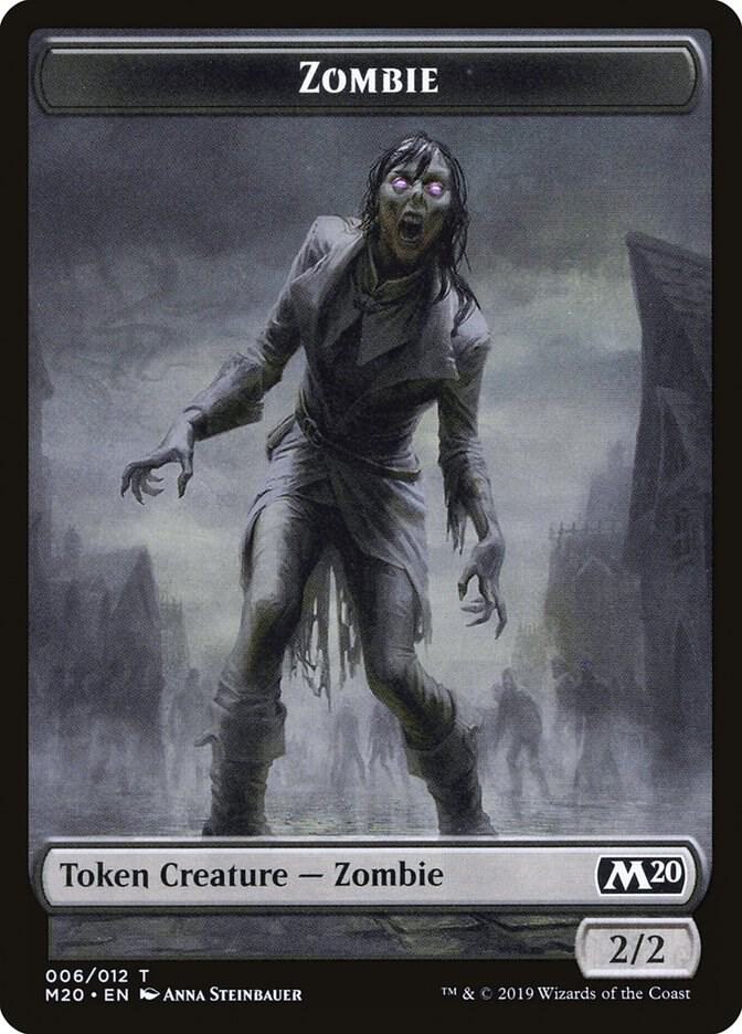 Zombie Token [Core Set 2020] 6