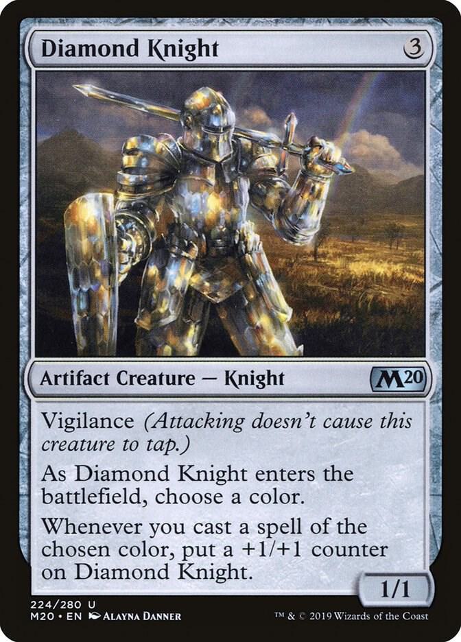 Diamond Knight [Core Set 2020] 224
