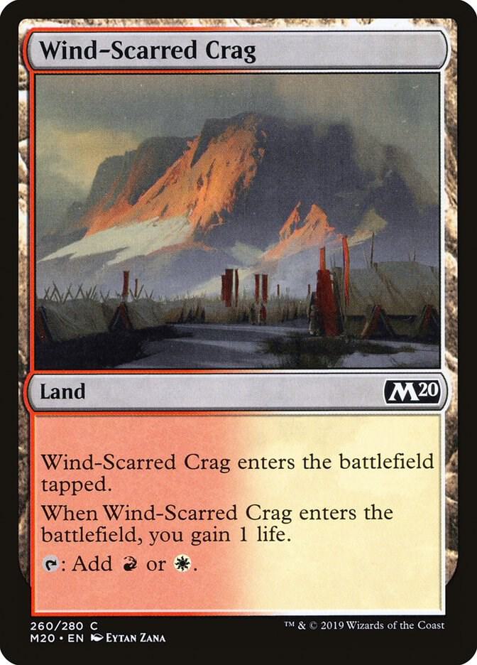 Wind-Scarred Crag [Core Set 2020] 260