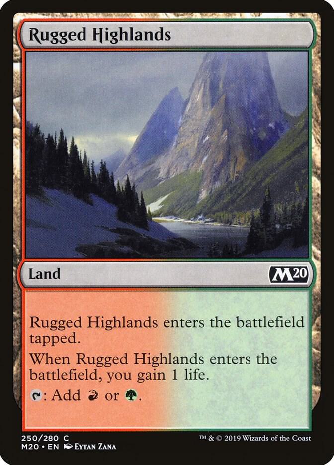 Rugged Highlands [Core Set 2020] 250