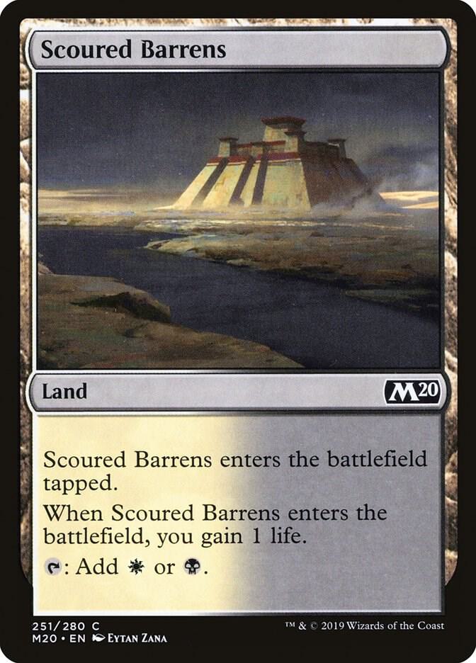 Scoured Barrens [Core Set 2020] 251