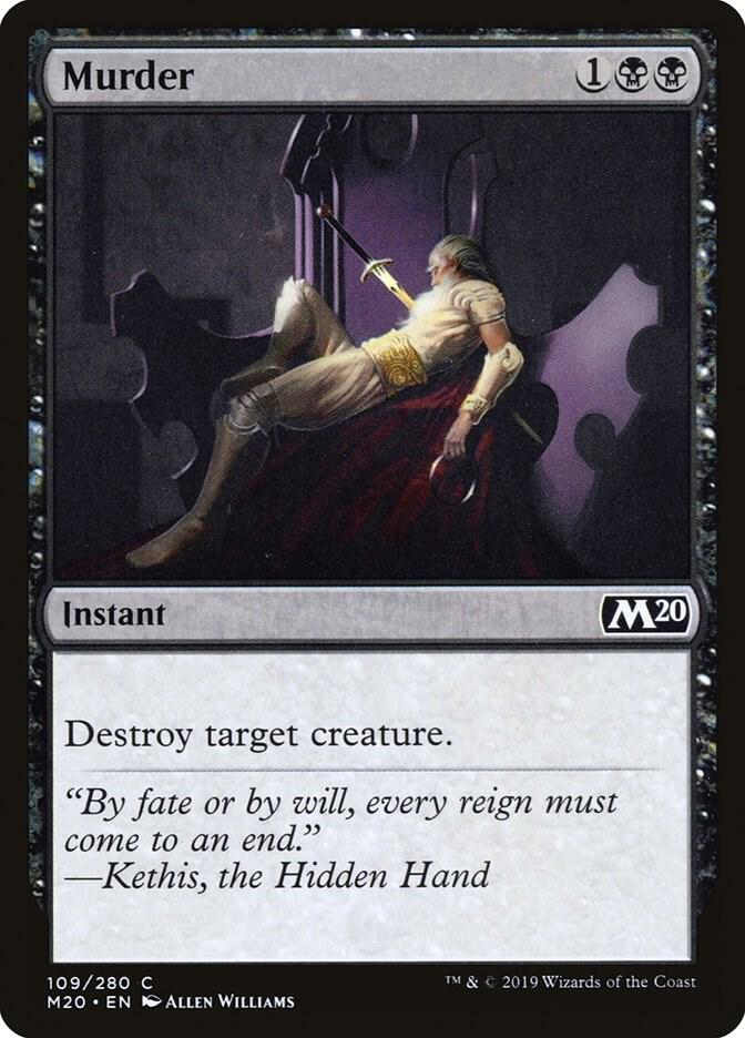 Murder [Core Set 2020] 109