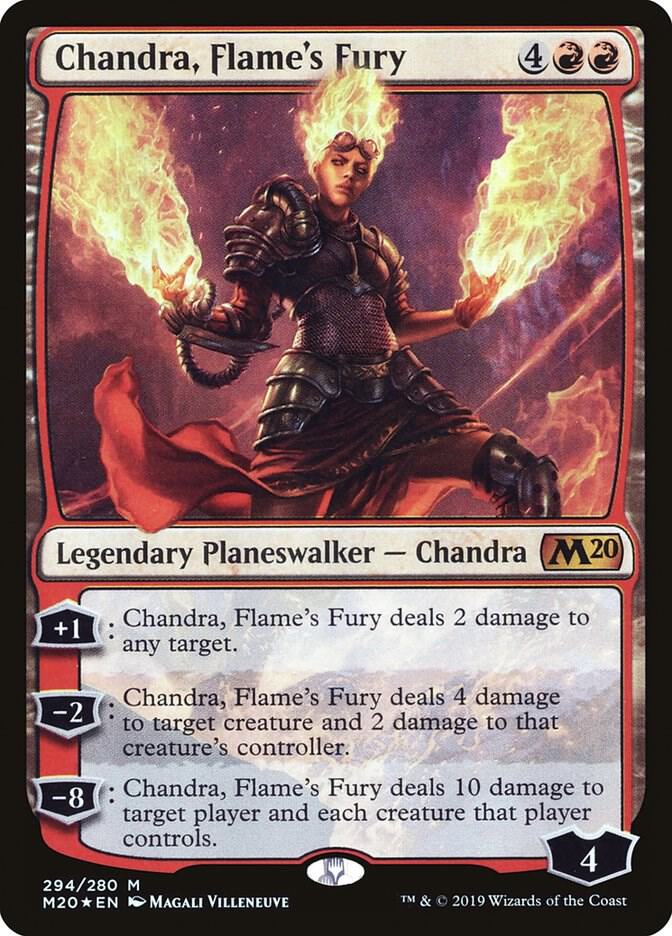 Chandra, Flame's Fury [Core Set 2020] 294