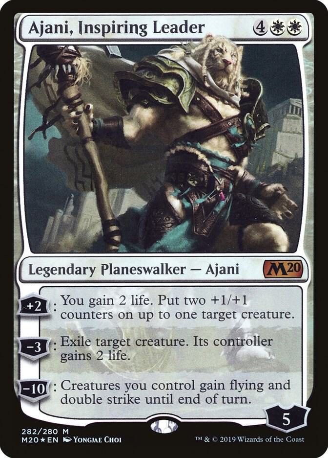 Ajani, Inspiring Leader [Core Set 2020] 282
