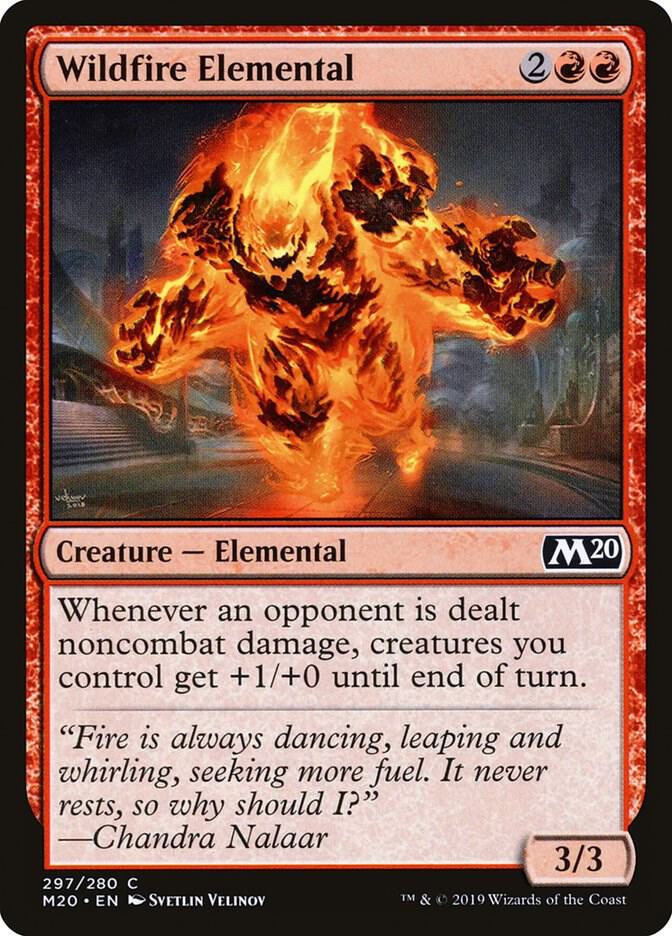 Wildfire Elemental [Core Set 2020] 297