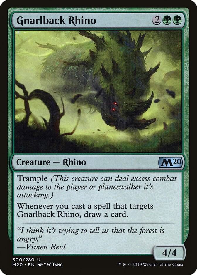 Gnarlback Rhino [Core Set 2020] 300