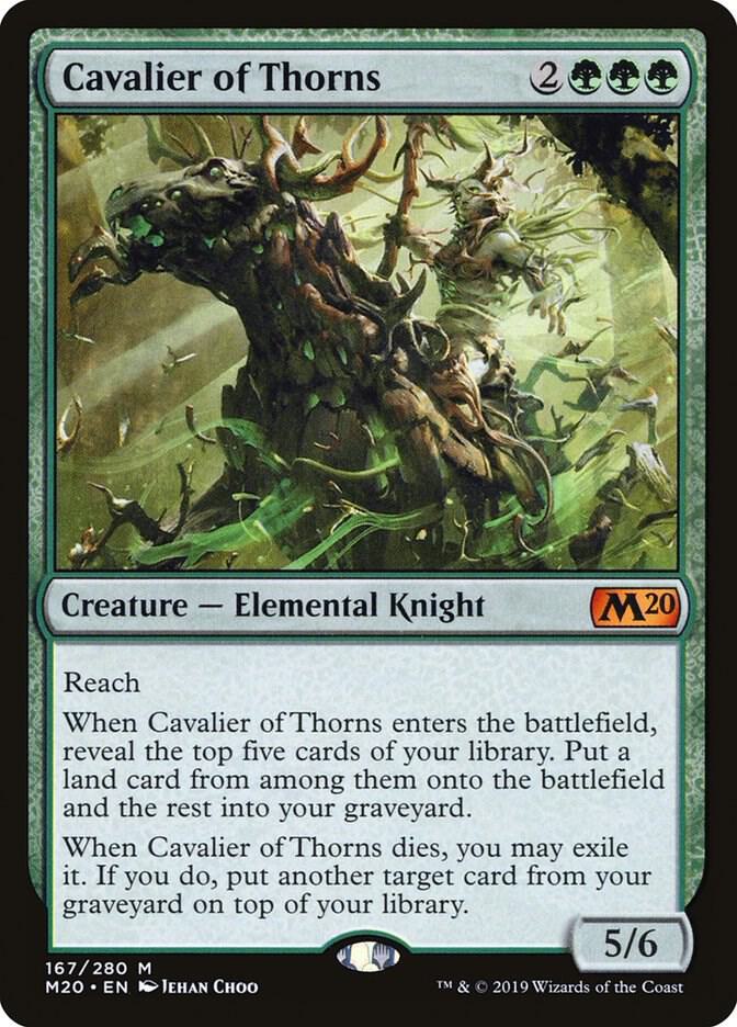 Cavalier of Thorns [Core Set 2020] 167