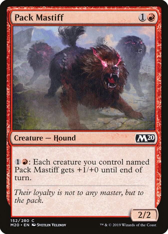 Pack Mastiff [Core Set 2020] 152