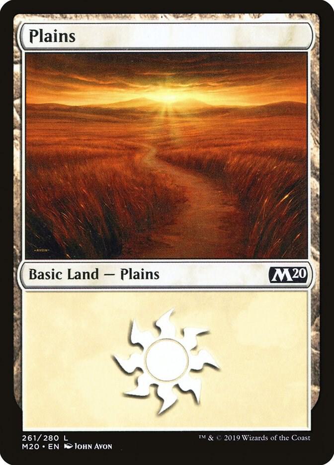 Plains [Core Set 2020] 261