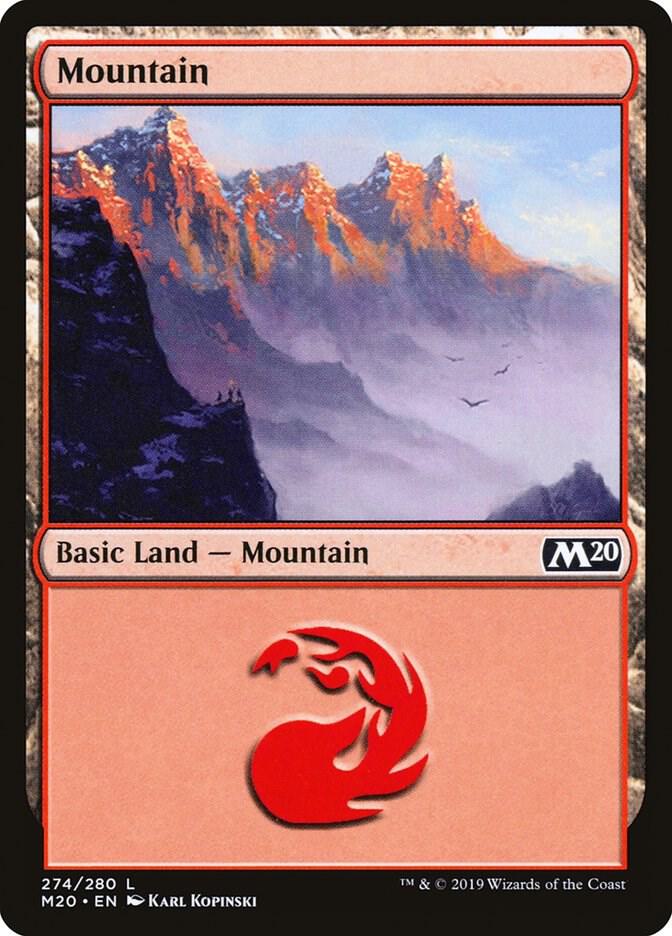 Mountain (274) [Core Set 2020] 274