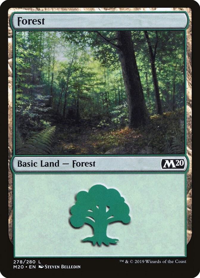 Forest (278) [Core Set 2020] 278