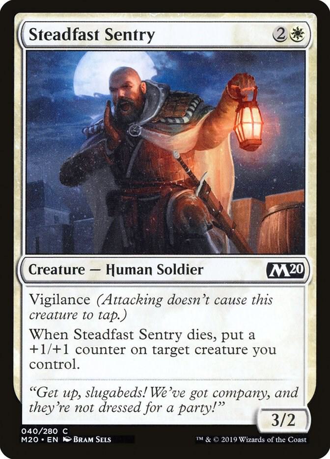 Steadfast Sentry [Core Set 2020] 40