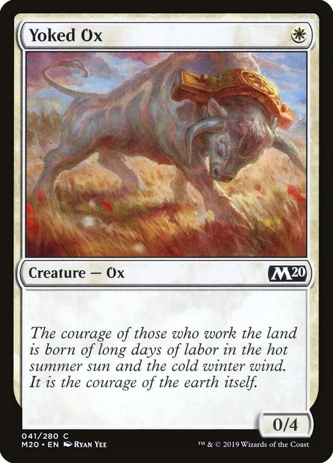 Yoked Ox [Core Set 2020] 41