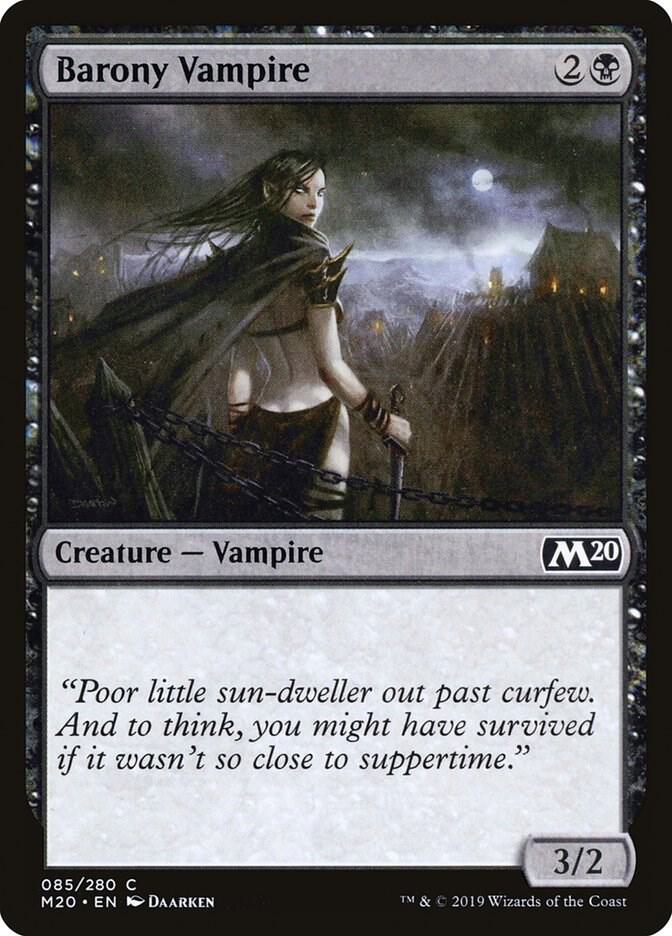 Barony Vampire [Core Set 2020] 85