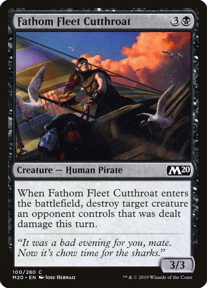 Fathom Fleet Cutthroat [Core Set 2020] 100