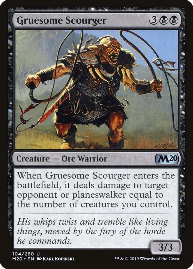 Gruesome Scourger [Core Set 2020] 104