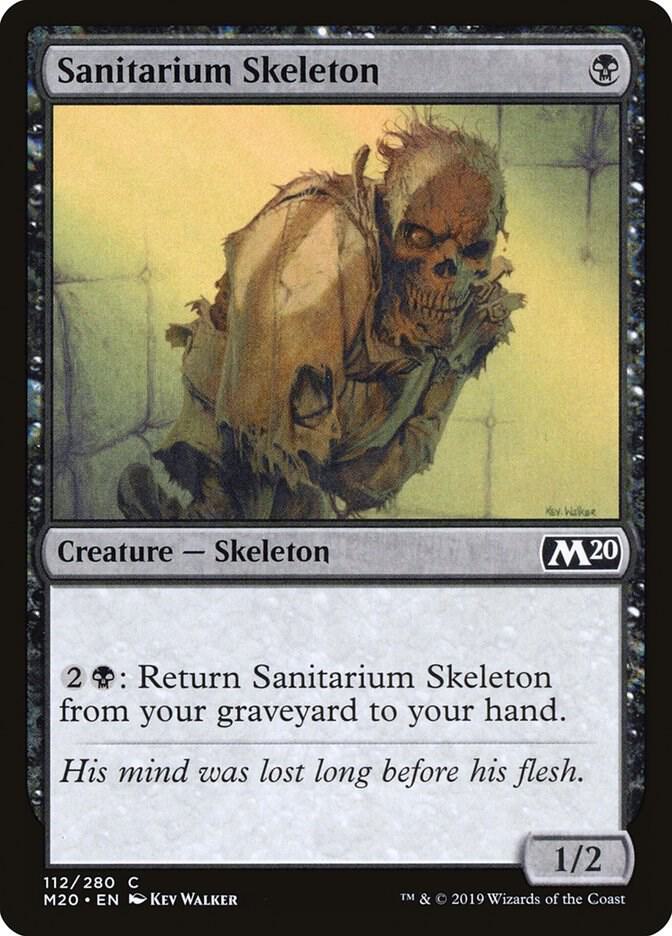 Sanitarium Skeleton [Core Set 2020] 112