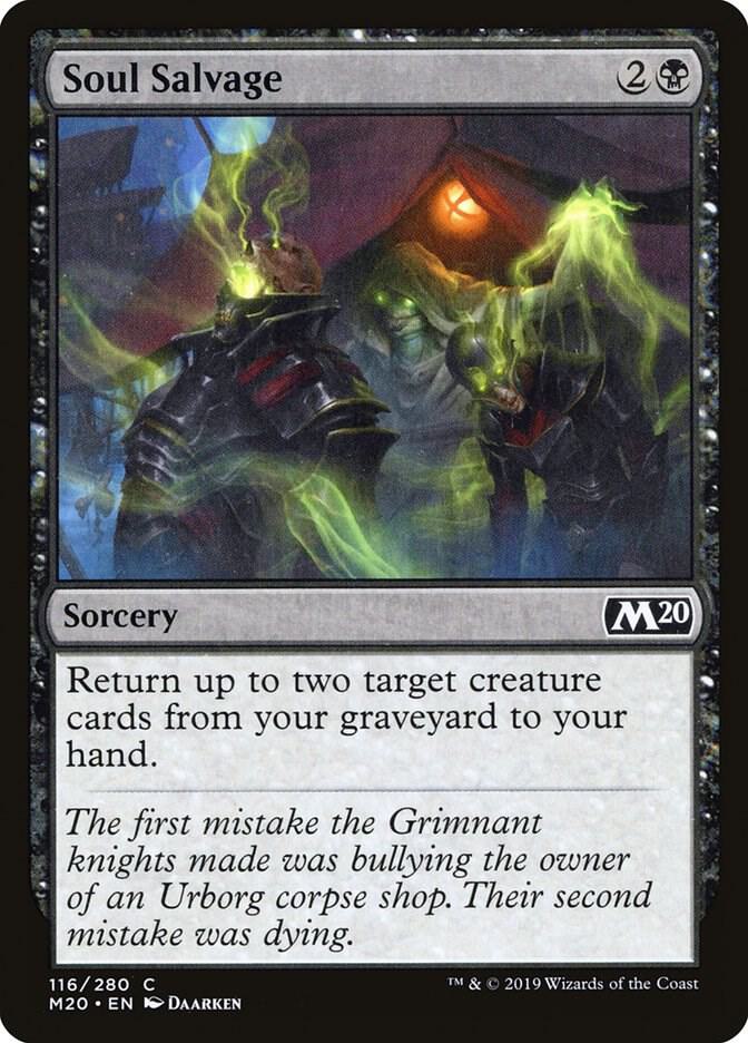 Soul Salvage [Core Set 2020] 116