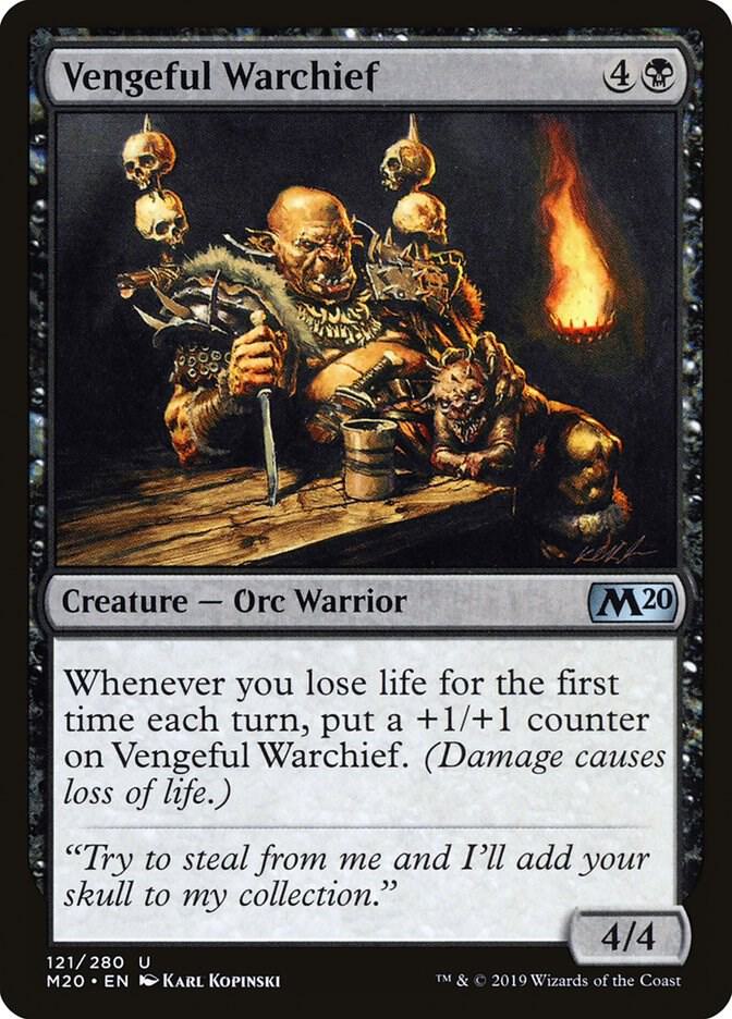 Vengeful Warchief [Core Set 2020] 121