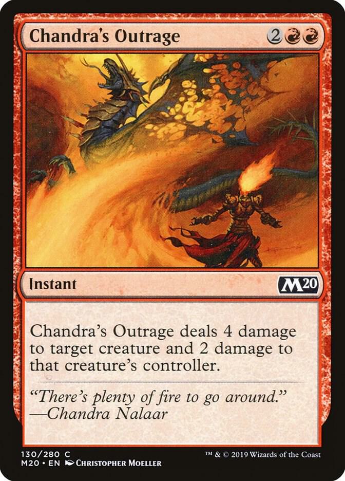 Chandra's Outrage [Core Set 2020] 130