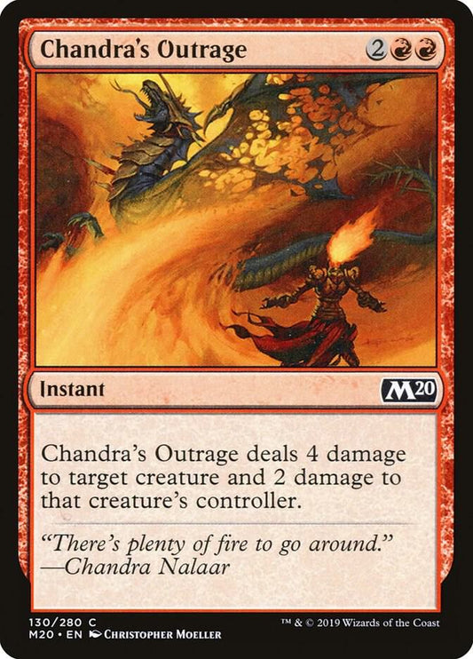 Chandra's Outrage [Core Set 2020] 130
