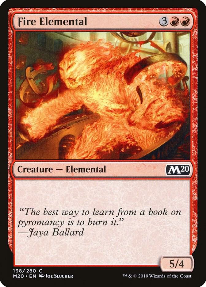 Fire Elemental [Core Set 2020] 138