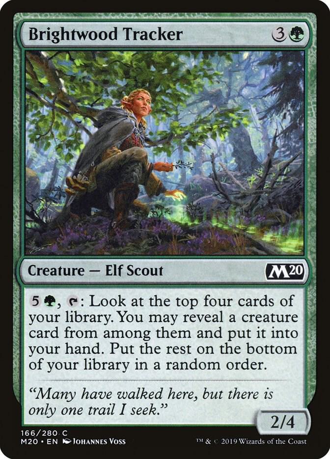 Brightwood Tracker [Core Set 2020] 166