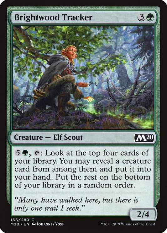 Brightwood Tracker [Core Set 2020] 166