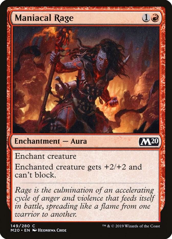 Maniacal Rage [Core Set 2020] 149