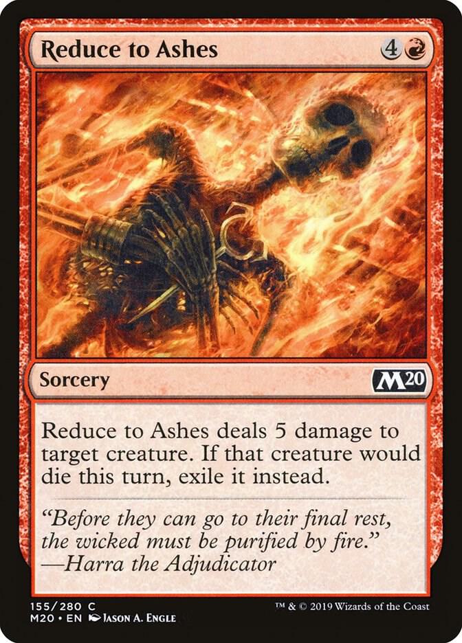 Reduce to Ashes [Core Set 2020] 155