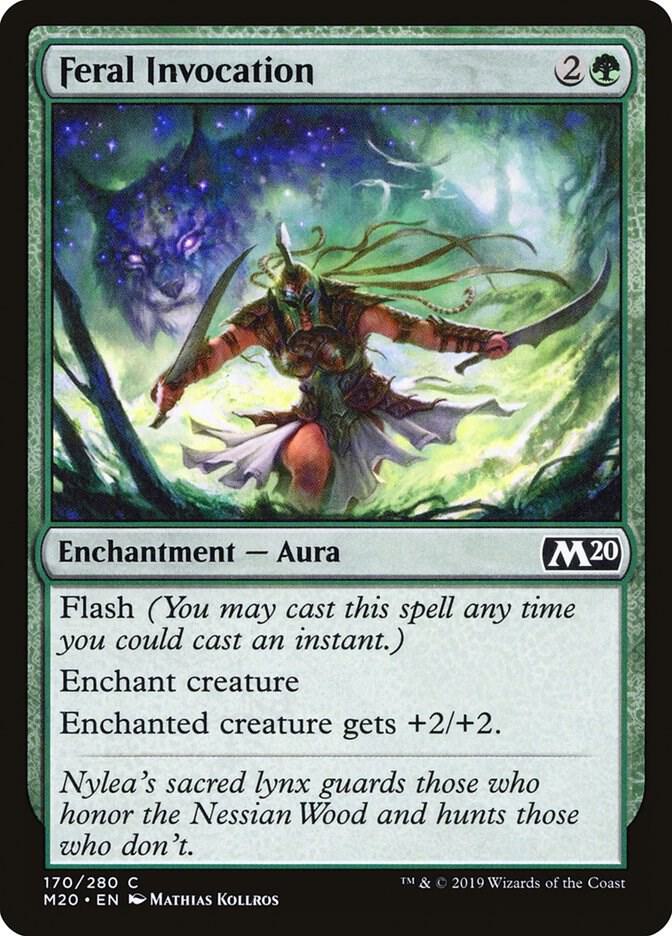 Feral Invocation [Core Set 2020] 170