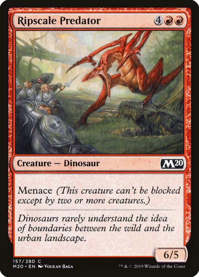Ripscale Predator [Core Set 2020] 157