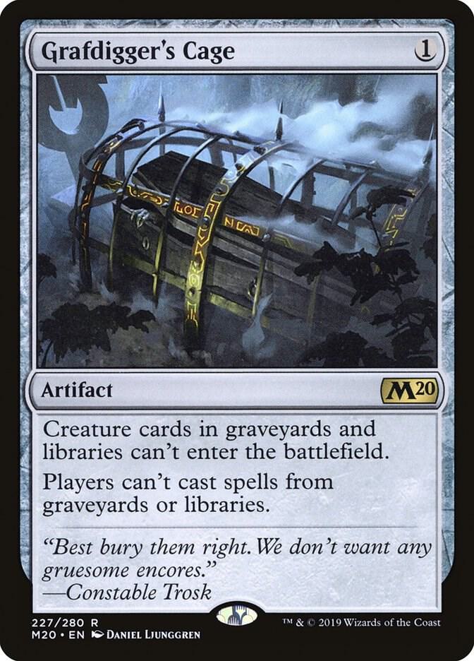 Grafdigger's Cage [Core Set 2020] 227