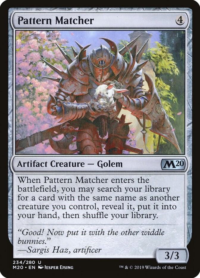 Pattern Matcher [Core Set 2020] 234
