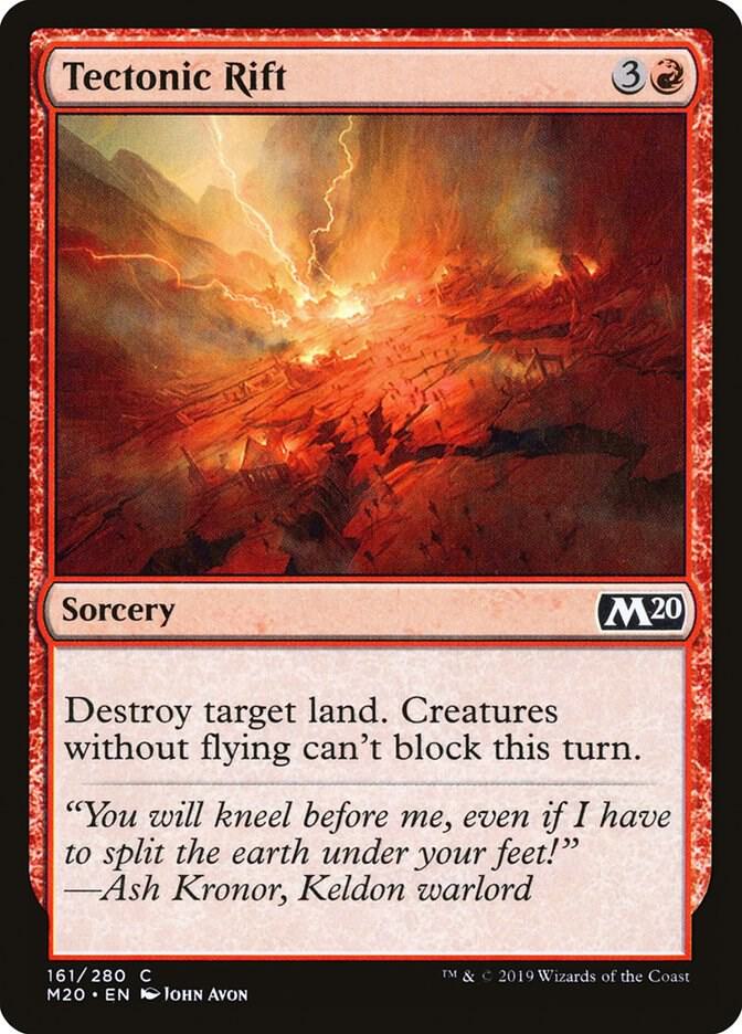 Tectonic Rift [Core Set 2020] 161
