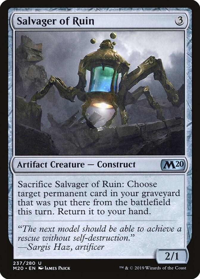 Salvager of Ruin [Core Set 2020] 237