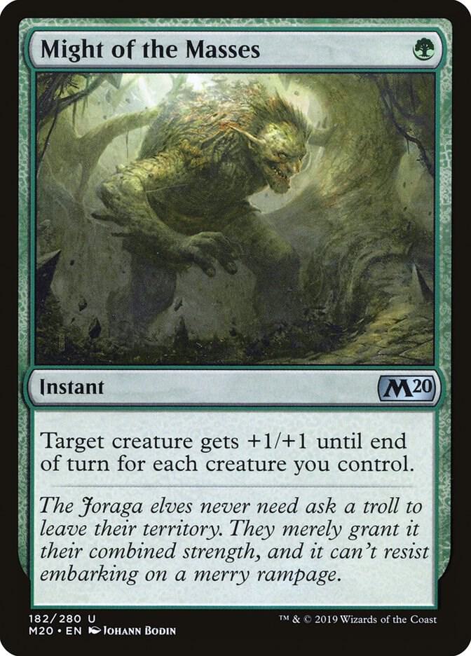 Might of the Masses [Core Set 2020] 182