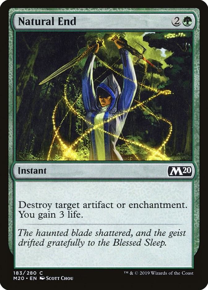 Natural End [Core Set 2020] 183