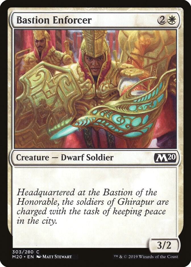 Bastion Enforcer [Core Set 2020] 303