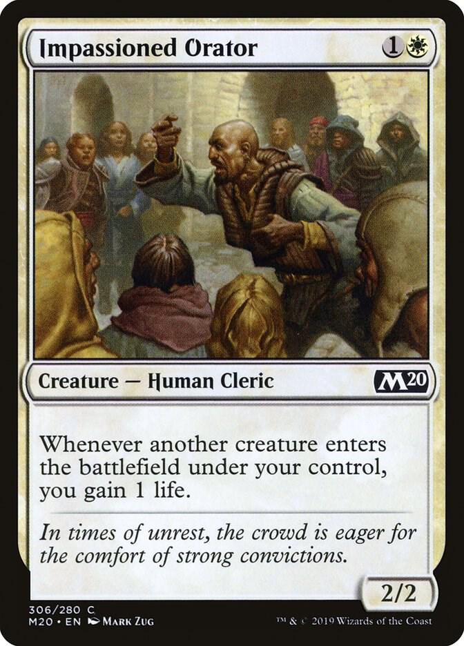 Impassioned Orator [Core Set 2020] 306