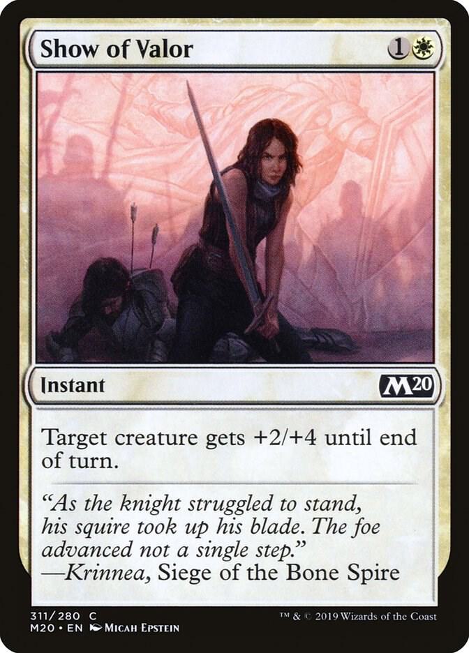 Show of Valor [Core Set 2020] 311