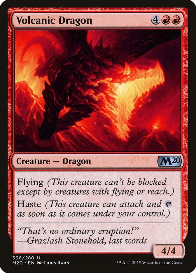 Volcanic Dragon [Core Set 2020] 336