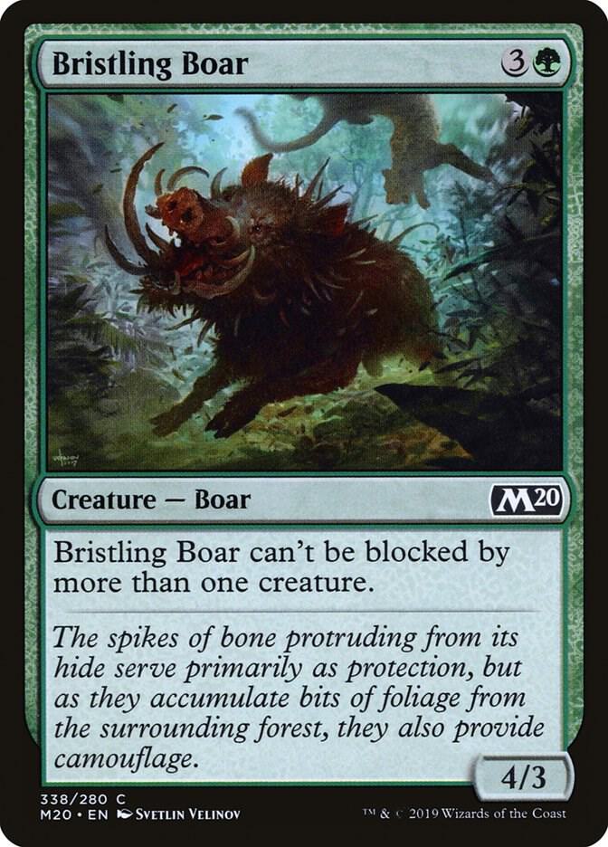 Bristling Boar [Core Set 2020] 338