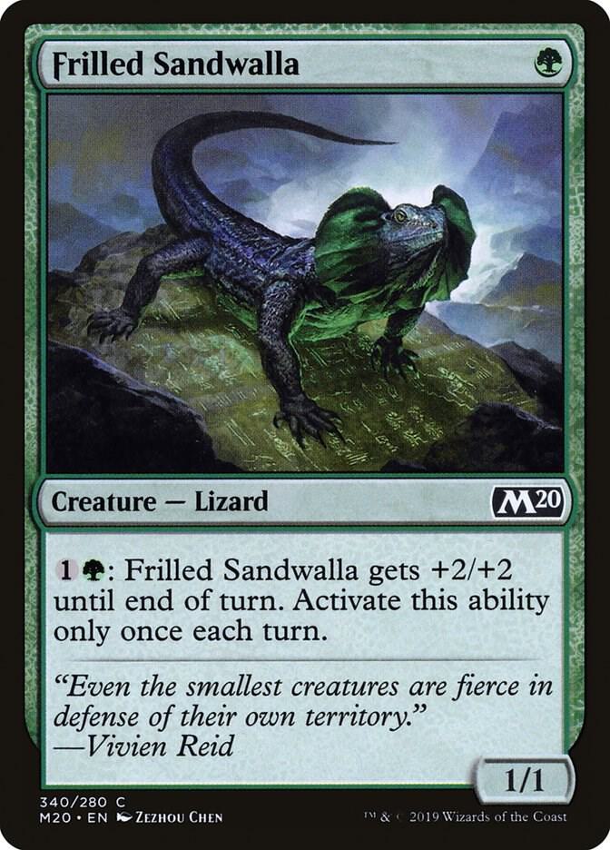Frilled Sandwalla [Core Set 2020] 340