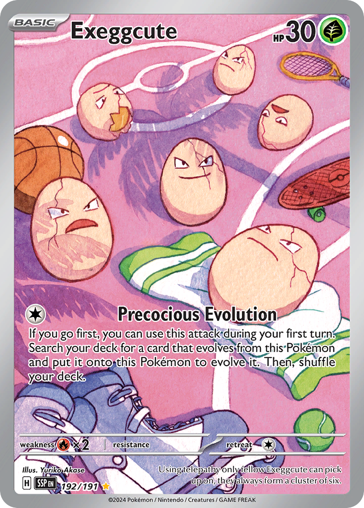 Exeggcute - 192/191 Surging Sparks