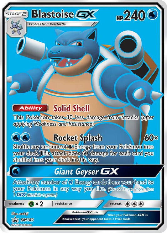 Blastoise GX - SM189 [SM Promos] SM189