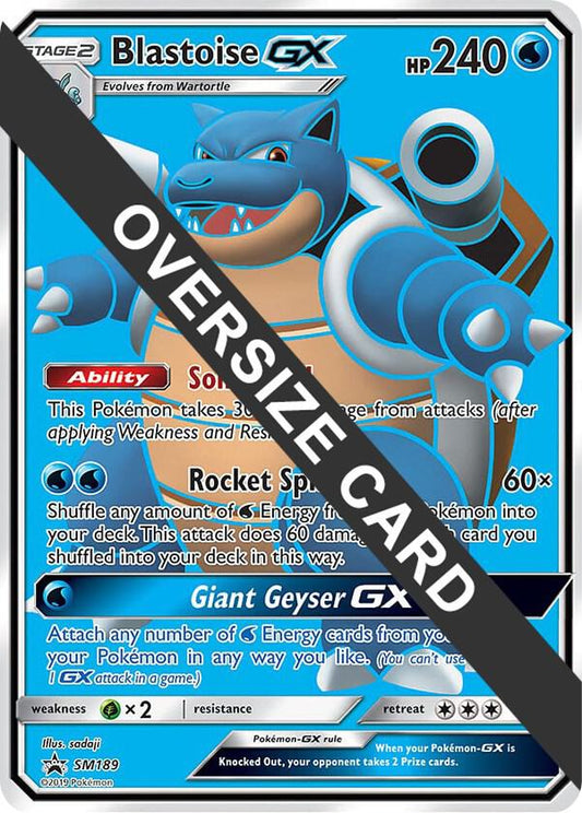 Blastoise GX - SM189 (Black Star Promos) [Jumbo Cards] SM189