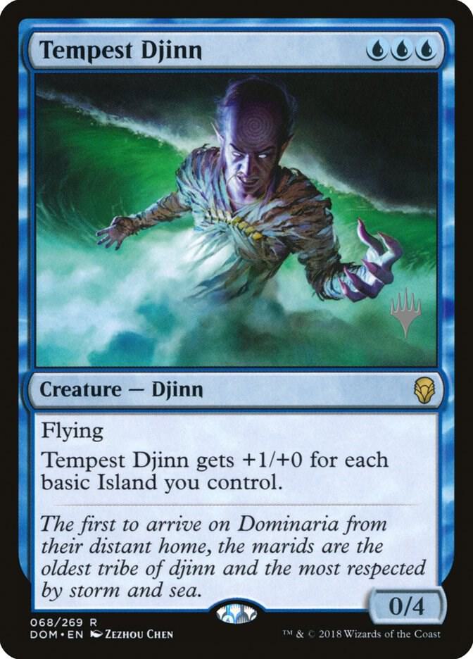 Tempest Djinn [Promo Pack: Core Set 2020] 68
