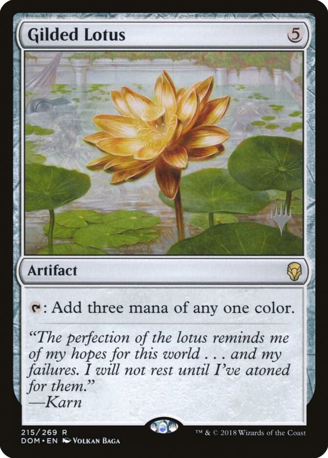 Gilded Lotus [Promo Pack: Core Set 2020] 215